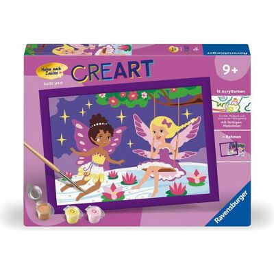 Ravensburger CreArt - Peindre par Numéros 23997 - Fées - dès 9 ans - Publicité Ravensburger CreArt - Peindre par Numéros 23997 - Fées - dès 9 ans - Publicité