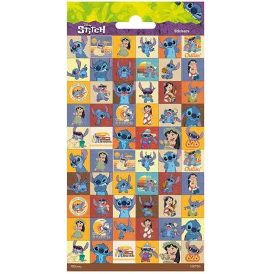Totum, Autocollants, Planche d'autocollants Disney Stitch (60 Autocollants) - Publicité Totum, Autocollants, Planche d'autocollants Disney Stitch (60 Autocollants) - Publicité