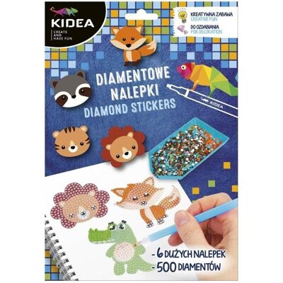 Derform, Autocollants, Diamantaufkleber Tiere KIDEA - Publicité Derform, Autocollants, Diamantaufkleber Tiere KIDEA - Publicité