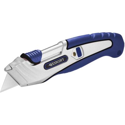 Cutter WESTCOTT - Bleu 18 mm - Publicité Cutter WESTCOTT - Bleu 18 mm - Publicité
