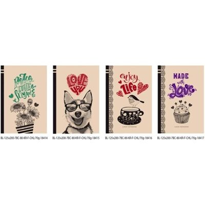 Fresh, Cahier + bloc-notes, Dekoratives Notizbuch 125x200/80K glatt FRISCH (A6, Blanc) - Publicité Fresh, Cahier + bloc-notes, Dekoratives Notizbuch 125x200/80K glatt FRISCH (A6, Blanc) - Publicité