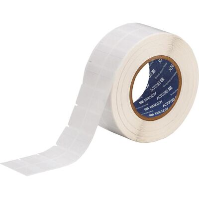 Brady, Rouleau d’étiquettes, THT-116-417-5, vinyle auto-laminant, blanc/transparent, 25.40 x 9.53(25.40) mm, permanent (25.40 mm) - Publicité Brady, Rouleau d’étiquettes, THT-116-417-5, vinyle auto-laminant, blanc/transparent, 25.40 x 9.53(25.40) mm, permanent (25.40 mm) - Publicité
