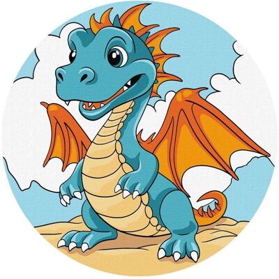 Norimpex Malen nach Zahlen - Drache - Publicité Norimpex Malen nach Zahlen - Drache - Publicité