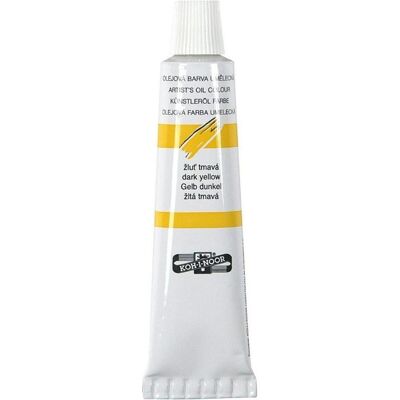 Koh-i-Noor, Peinture loisirs créatifs, Malmalfarbe- M?nes 16 ml Tube - Dark Yellow - (16 ml) - Publicité Koh-i-Noor, Peinture loisirs créatifs, Malmalfarbe- M?nes 16 ml Tube - Dark Yellow - (16 ml) - Publicité