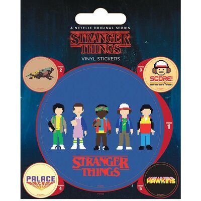 Pyramid Autocollants, STRANGER THINGS - Arade - Stickers en vinyle - Publicité Pyramid Autocollants, STRANGER THINGS - Arade - Stickers en vinyle - Publicité