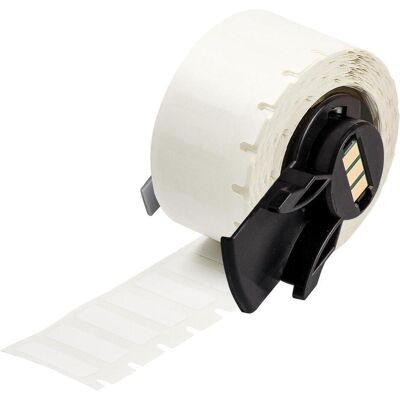 Brady, Rouleau d’étiquettes, M6-16-473, Polyester conducteur, blanc, brillant, 25.40 x 9.53 mm, permanent (500 E) (33.32 mm) - Publicité Brady, Rouleau d’étiquettes, M6-16-473, Polyester conducteur, blanc, brillant, 25.40 x 9.53 mm, permanent (500 E) (33.32 mm) - Publicité