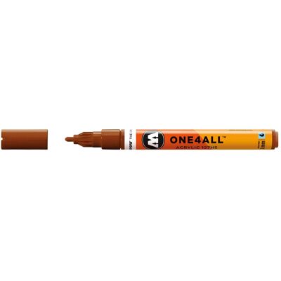 Molotow, Marqueur, Marqueur permanent One4All 127 HS rechargeable 2mm noisette (1x) - Publicité Molotow, Marqueur, Marqueur permanent One4All 127 HS rechargeable 2mm noisette (1x) - Publicité