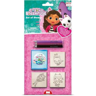 Multiprint, Tampon encreur, Stempelset Gabbis Doll Haus 7 tl - Publicité Multiprint, Tampon encreur, Stempelset Gabbis Doll Haus 7 tl - Publicité