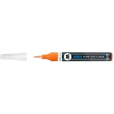 Molotow, Marqueur, Marqueur pinceau Pump Softliner Aqua 1mm orange (1x) - Publicité Molotow, Marqueur, Marqueur pinceau Pump Softliner Aqua 1mm orange (1x) - Publicité