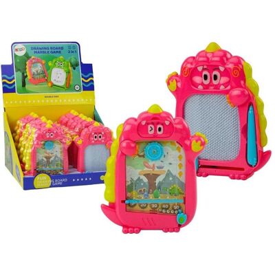Lean Toys Rosa Dinosaurier 2in1 Zeichenbrett - Publicité Lean Toys Rosa Dinosaurier 2in1 Zeichenbrett - Publicité