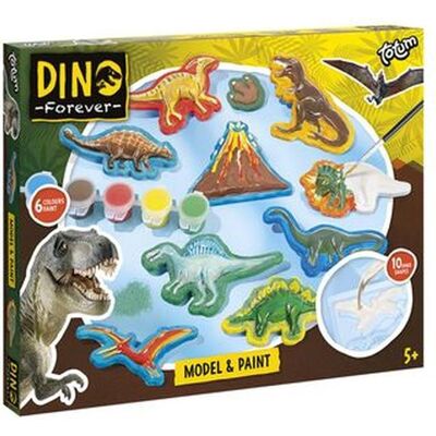 Totum Kit de modelage et de peinture Dino - Publicité Totum Kit de modelage et de peinture Dino - Publicité
