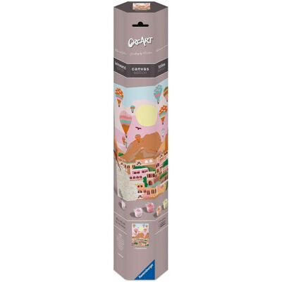 Ravensburger CreArt Canvas- peinture par numéros - Toiles - Cappadocia - Publicité Ravensburger CreArt Canvas- peinture par numéros - Toiles - Cappadocia - Publicité