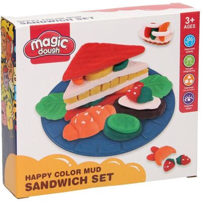 Lobbes Tonset Lebensmittel Sandwich - 4 Farben Ton - Publicité Lobbes Tonset Lebensmittel Sandwich - 4 Farben Ton - Publicité
