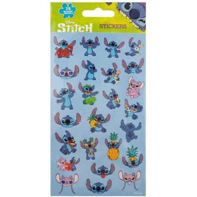 Pyramid Autocollants, Disney Stitch Reusable stickers 25pcs (25 Autocollants) - Publicité Pyramid Autocollants, Disney Stitch Reusable stickers 25pcs (25 Autocollants) - Publicité