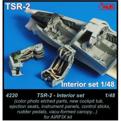 CMK Set intérieur TSR-2 pour kit Airfix - Publicité CMK Set intérieur TSR-2 pour kit Airfix - Publicité