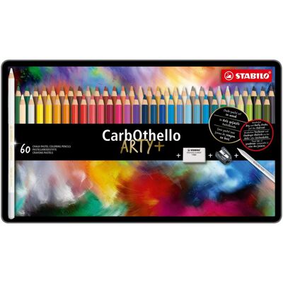 Crayons Pastel STABILO CarbOthello Multicolore 48 pcs - Publicité Crayons Pastel STABILO CarbOthello Multicolore 48 pcs - Publicité