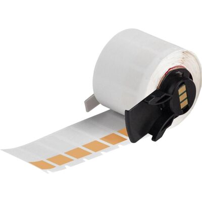 Brady, Rouleau d’étiquettes, M6-29-427-OR, vinyle, auto-adhésif, orange/transparent, mat, 12.70 x 12.70(38.10) mm, f (46.02 mm) - Publicité Brady, Rouleau d’étiquettes, M6-29-427-OR, vinyle, auto-adhésif, orange/transparent, mat, 12.70 x 12.70(38.10) mm, f (46.02 mm) - Publicité