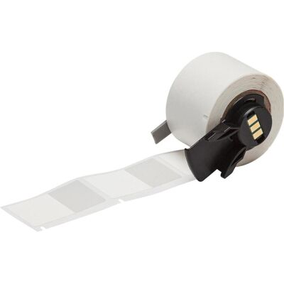 Brady, Rouleau d’étiquettes, M6-203-461 Polyester, Blanc/transparent, 25.40 x 25.40(44.45) mm, auto-adhésif, permanent (33.32 mm) - Publicité Brady, Rouleau d’étiquettes, M6-203-461 Polyester, Blanc/transparent, 25.40 x 25.40(44.45) mm, auto-adhésif, permanent (33.32 mm) - Publicité