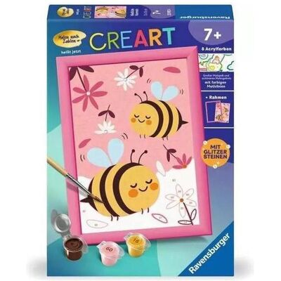 Ravensburger CreArt - Peinture par numéros 23992 - Bourdons mignons - dès 7 ans - Publicité Ravensburger CreArt - Peinture par numéros 23992 - Bourdons mignons - dès 7 ans - Publicité