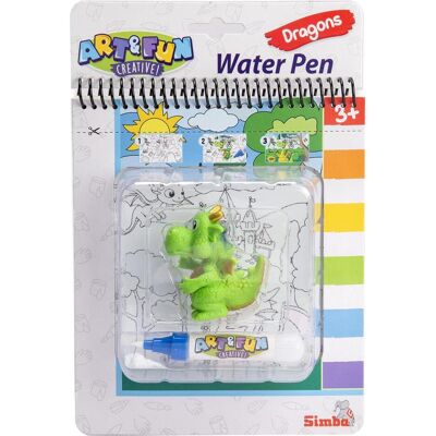 Simba A&F Water Pen Drache Malbuch - Publicité Simba A&F Water Pen Drache Malbuch - Publicité