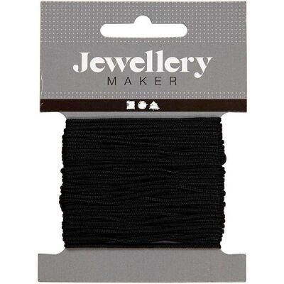 Prym Cordon macramé noir 1 mm, carte 10 m, Accessoires de couture, Noir - Publicité Prym Cordon macramé noir 1 mm, carte 10 m, Accessoires de couture, Noir - Publicité