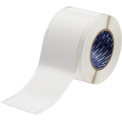 Brady, Rouleau d’étiquettes, Étiquettes en polyester PermaShield (74.93 mm) - Publicité Brady, Rouleau d’étiquettes, Étiquettes en polyester PermaShield (74.93 mm) - Publicité