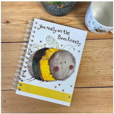Teka, Cahier + bloc-notes, Spiralnotizbuch A5/100K SJ04 Happy Bee TW (A5) - Publicité Teka, Cahier + bloc-notes, Spiralnotizbuch A5/100K SJ04 Happy Bee TW (A5) - Publicité
