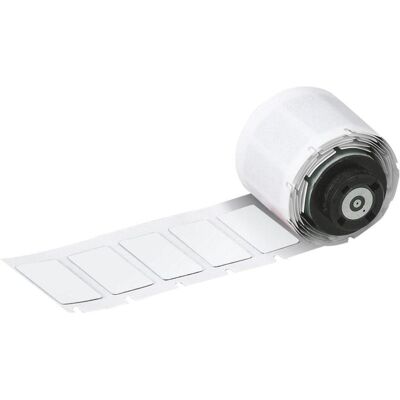 Brady, Rouleau d’étiquettes, M6-04-7593-WT, polyester expansé, blanc, brillant, 27.00 x 18.00 mm, permanent (150 E.) - Publicité Brady, Rouleau d’étiquettes, M6-04-7593-WT, polyester expansé, blanc, brillant, 27.00 x 18.00 mm, permanent (150 E.) - Publicité