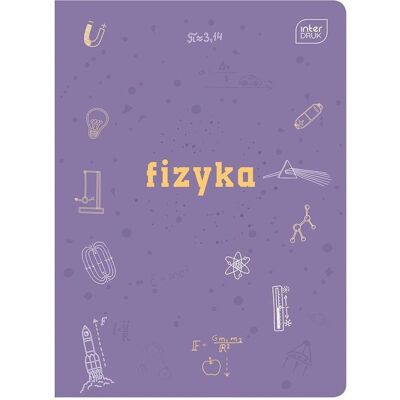 Interdruk, Cahier + bloc-notes, Carnet de notes A5/60K Grille Physique hybride (A5) - Publicité Interdruk, Cahier + bloc-notes, Carnet de notes A5/60K Grille Physique hybride (A5) - Publicité