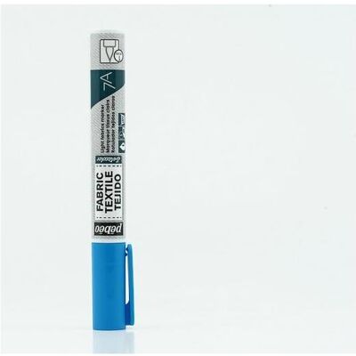 Pebeo, Marqueur, 7A Marqueur Tissu Clair Pointe pinceau 1mm - Publicité Pebeo, Marqueur, 7A Marqueur Tissu Clair Pointe pinceau 1mm - Publicité