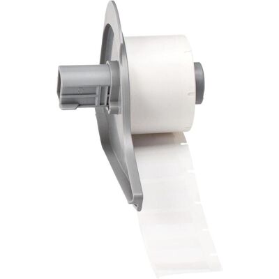 Brady, Rouleau d’étiquettes, M7-96-427, Vinyle, auto-laminant, blanc/transparent, mat, 25.40 x 9.53(19.05) mm, pour Ka (33.32 mm) - Publicité Brady, Rouleau d’étiquettes, M7-96-427, Vinyle, auto-laminant, blanc/transparent, mat, 25.40 x 9.53(19.05) mm, pour Ka (33.32 mm) - Publicité