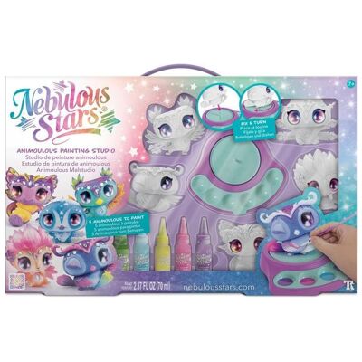 Nebulous Stars - Kit de Peinture avec Figurines Animoulous - Ensemble Créatif - Publicité Nebulous Stars - Kit de Peinture avec Figurines Animoulous - Ensemble Créatif - Publicité