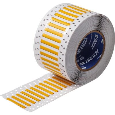 Brady, Rouleau d’étiquettes, 3:1DPS-3.2x50-B7646-YL, Gaine thermorétractable résistante au gazole, jaune, 50,8 x 3,2mm, pour - Publicité Brady, Rouleau d’étiquettes, 3:1DPS-3.2x50-B7646-YL, Gaine thermorétractable résistante au gazole, jaune, 50,8 x 3,2mm, pour - Publicité