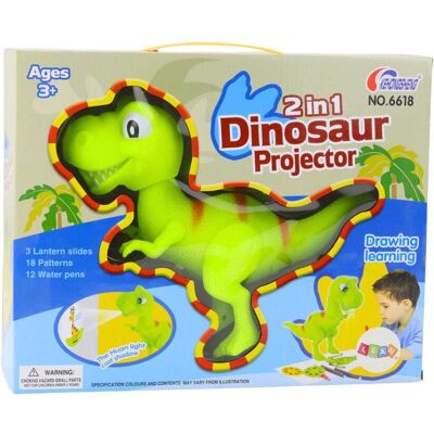 Lean Toys Dinosaurier 2-in-1-Malprojektor - Publicité Lean Toys Dinosaurier 2-in-1-Malprojektor - Publicité