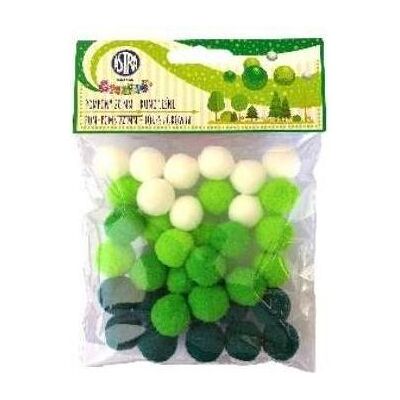 Astra Dekorative Pompons 20mm - Waldvlies - Publicité Astra Dekorative Pompons 20mm - Waldvlies - Publicité