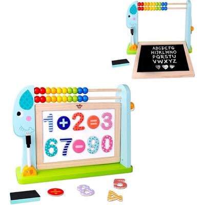 Table éducative pour enfants Tooky Toy TKF087 avec chiffres magnétiques - Coloré - Publicité Table éducative pour enfants Tooky Toy TKF087 avec chiffres magnétiques - Coloré - Publicité