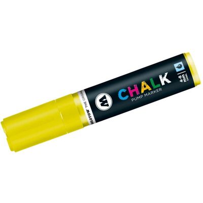 Molotow, Marqueur, Windowmarker Chalk rechargeable 4-8mm jaune fluo (1x) - Publicité Molotow, Marqueur, Windowmarker Chalk rechargeable 4-8mm jaune fluo (1x) - Publicité