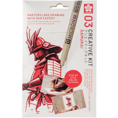 Sakura MasterClass Kreativ-Set Samurai 6-teilig - Publicité Sakura MasterClass Kreativ-Set Samurai 6-teilig - Publicité