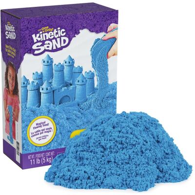 Spin Master SpinMaster Kinetic Sand - Blau 5 kg - Publicité Spin Master SpinMaster Kinetic Sand - Blau 5 kg - Publicité