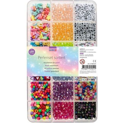 Glorex Kit de perles - Publicité Glorex Kit de perles - Publicité