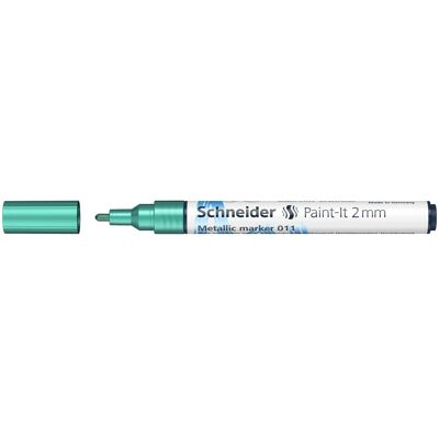 Schneider, Marqueur, Marqueur métallique Paint-It 2 mm vert (1x) - Publicité Schneider, Marqueur, Marqueur métallique Paint-It 2 mm vert (1x) - Publicité