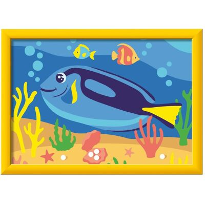 Ravensburger CreArt, Malen nach Zahlen Kinder - Doktorfisch - Publicité Ravensburger CreArt, Malen nach Zahlen Kinder - Doktorfisch - Publicité