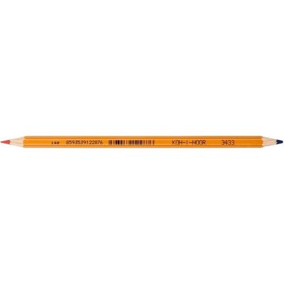 Koh-i-Noor, Écriture + dessin, Bürofarbstifte Duo - Rot / Blau - im 12er Pack (12x) - Publicité Koh-i-Noor, Écriture + dessin, Bürofarbstifte Duo - Rot / Blau - im 12er Pack (12x) - Publicité