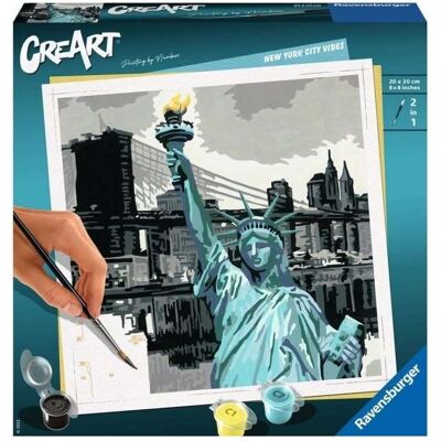 Ravensburger CreArt New York City Vibes kit d'artisanat - Publicité Ravensburger CreArt New York City Vibes kit d'artisanat - Publicité