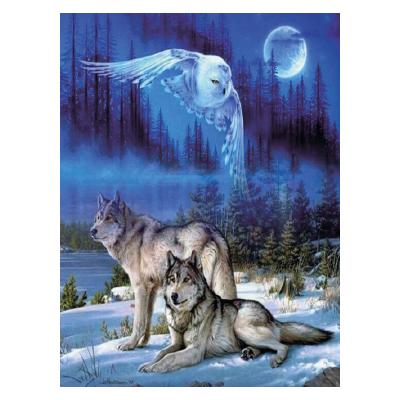 Pracht Diamond Painting 6037-40311 Loups 25 x 35 cm - Publicité Pracht Diamond Painting 6037-40311 Loups 25 x 35 cm - Publicité