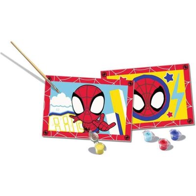 Ravensburger CreArt - Peinture par numéro - Spidey - Publicité Ravensburger CreArt - Peinture par numéro - Spidey - Publicité