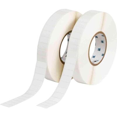 Brady, Rouleau d’étiquettes, THT-59-498-10, Tissu vinyle, blanc, 25.40 x 12.70 mm, repositionnable (1 UE = 10000 U.) (30.48 mm) - Publicité Brady, Rouleau d’étiquettes, THT-59-498-10, Tissu vinyle, blanc, 25.40 x 12.70 mm, repositionnable (1 UE = 10000 U.) (30.48 mm) - Publicité