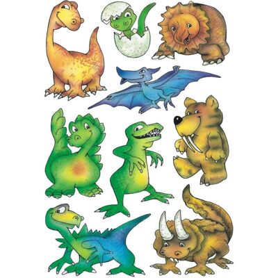 Herma, Autocollants, Sticker Dino (27 Autocollants) - Publicité Herma, Autocollants, Sticker Dino (27 Autocollants) - Publicité