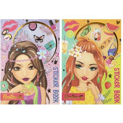 Grafix, Autocollants, Besties Folienstickerbuch Neon A5 - 8 Blatt - Publicité Grafix, Autocollants, Besties Folienstickerbuch Neon A5 - 8 Blatt - Publicité