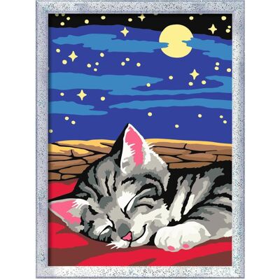 Ravensburger CreArt - peinture par numéros - Chats rêveurs - Publicité Ravensburger CreArt - peinture par numéros - Chats rêveurs - Publicité